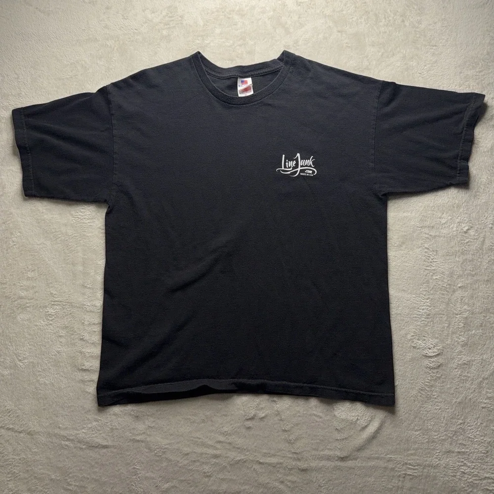 Line Junk Lineman All Lives Matter Except Funny T-Shirt USA Workwear XL Tee